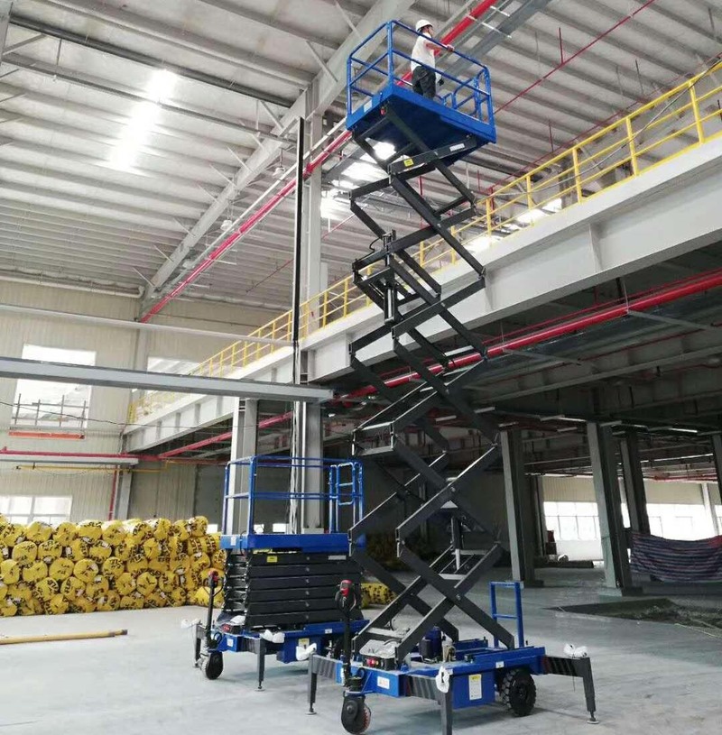 金昌助力行走剪叉式高空作业平台