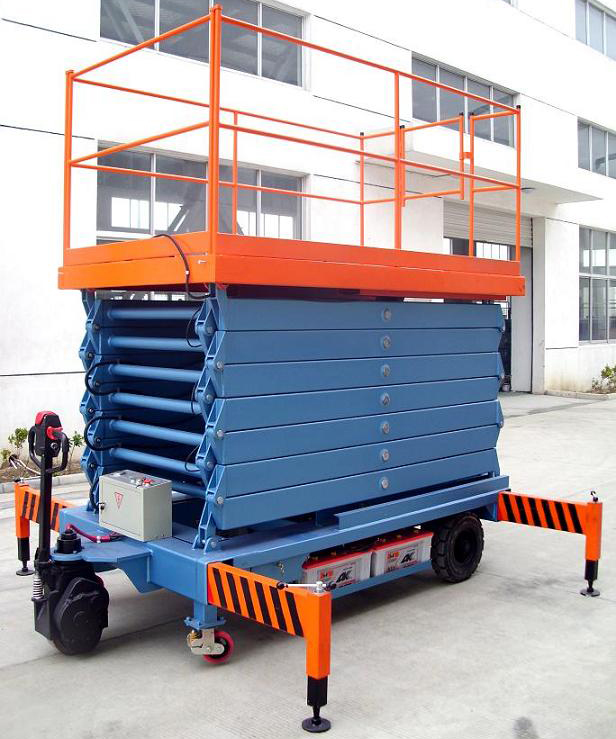 金昌助力行走剪叉式高空作业平台